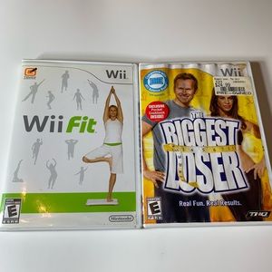 Wii Game Bundle
Wii fit (2 cds)
The biggest loser
